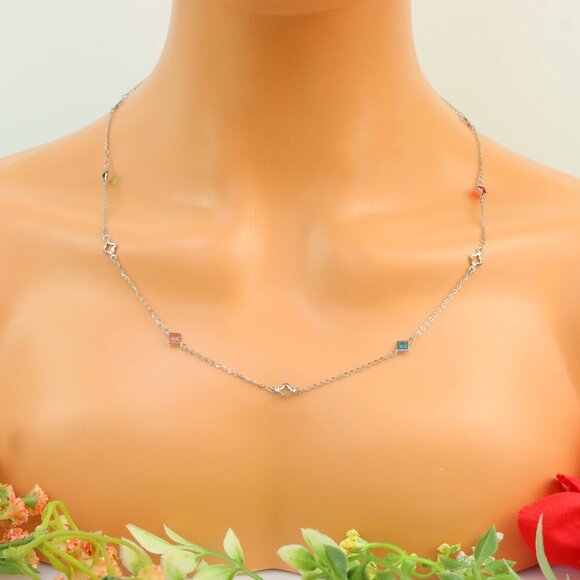 "New Beautiful Design Necklace Chain for Women/Girls, Gift, N843 - Picture 3 of 10